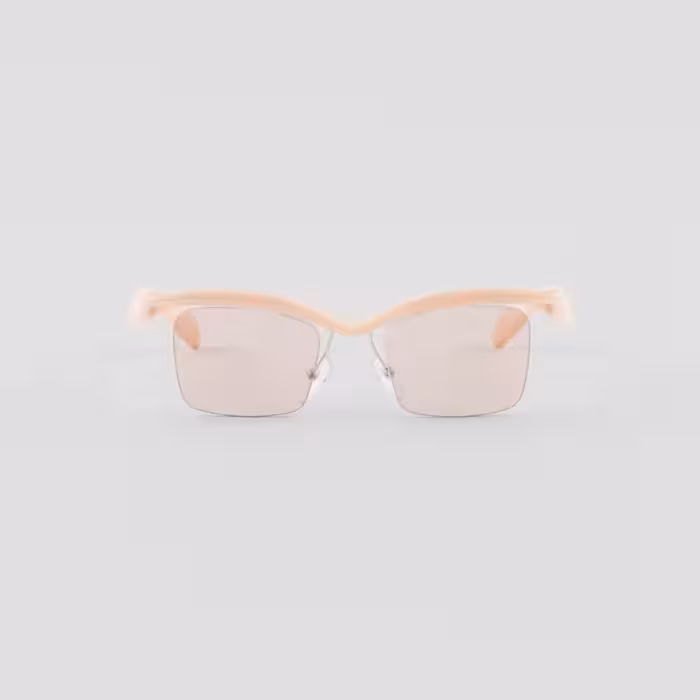 قیمت و خرید عینک آفتابی فریم هلویی با لنز قهوه ای پرادا مدل SPRA15_E18Q_F04I2_C_047 اورجینال