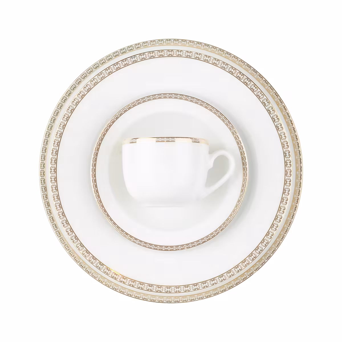 سرویس 102 پارچه 12 نفره طرح ریوا طلایی