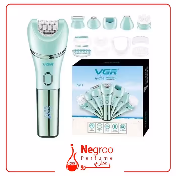 اپیلاتور هفت کاره وی جی آر مدل V-756 اورجینال