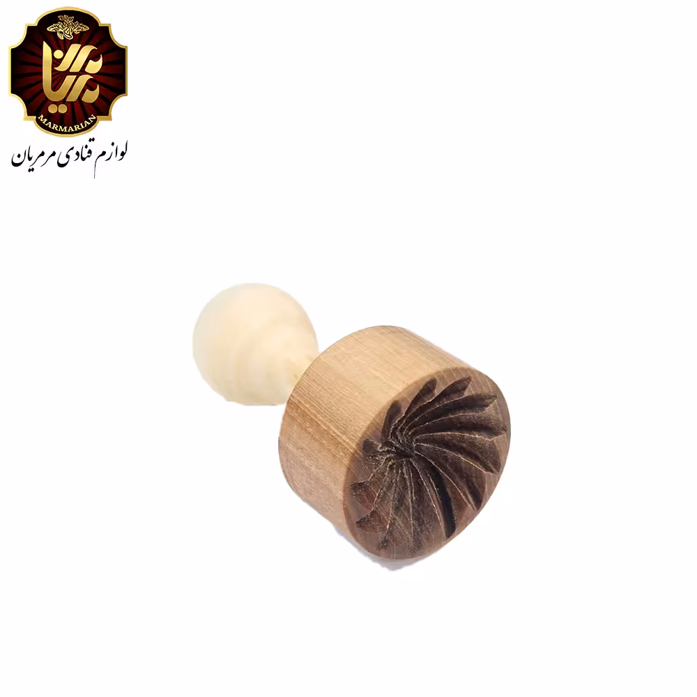 مهر کلمپه چوبی کد 338