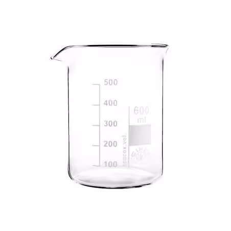 بشر شیشه ای 400ml Simax