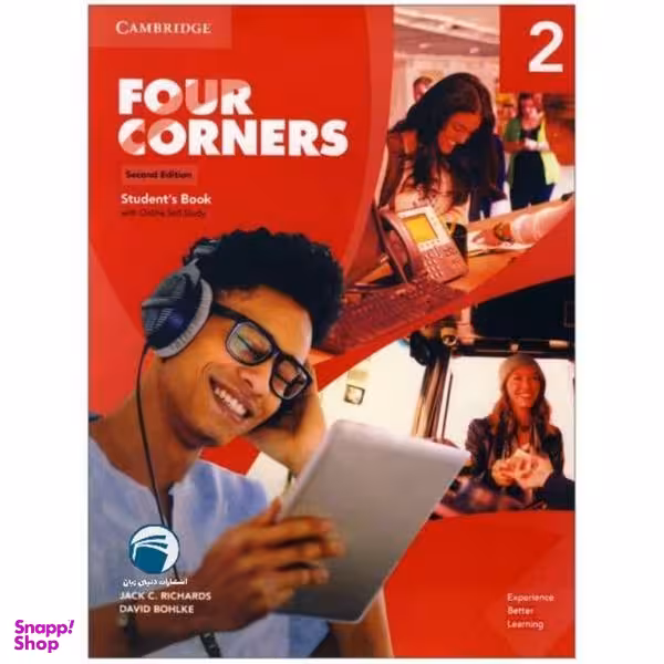 کتاب FOUR CORNERS 2 اثر JACK C.RICHARDS AND DAVID BOHLKE انتشارات دنیای زبان