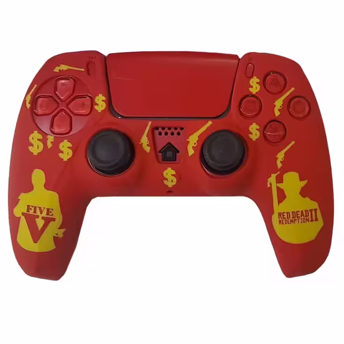 روکش دسته PS5 طرح red dead D