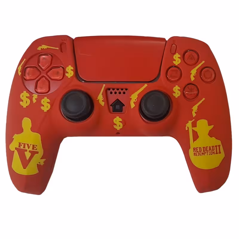 روکش دسته PS5 طرح red dead D
