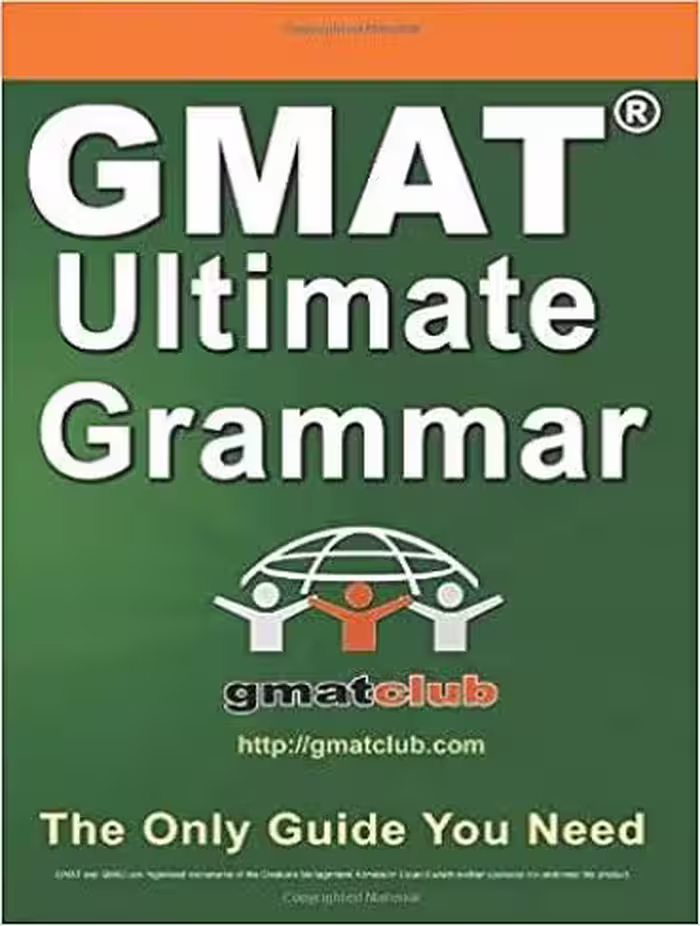 کتاب GMAT Ultimate Grammar