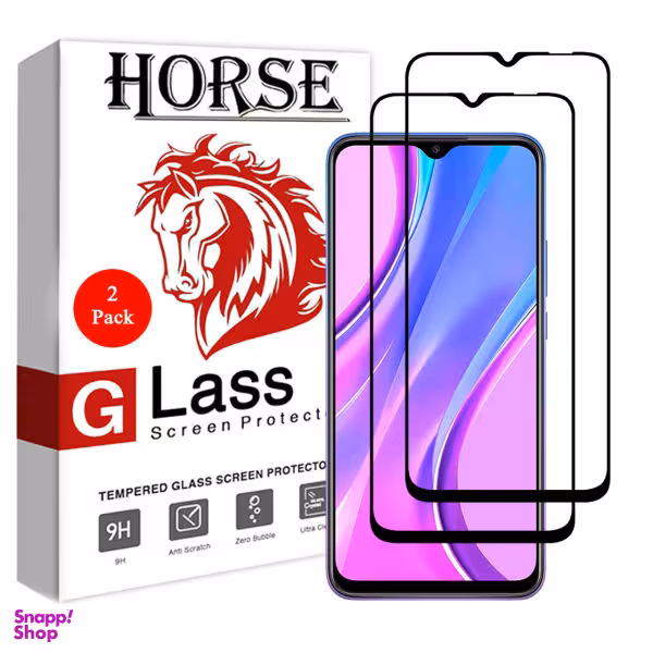 محافظ صفحه نمایش سرامیکی هورس مدل CRM مناسب برای گوشی موبایل شیایومی Redmi 9 بسته دو عددی