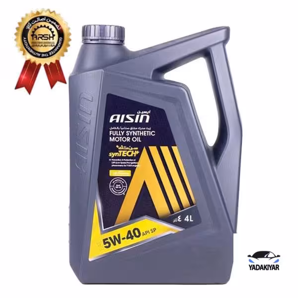 روغن موتور آیسین Aisin مدل SP حجم 4 لیتر (5W-40) ساخت کره