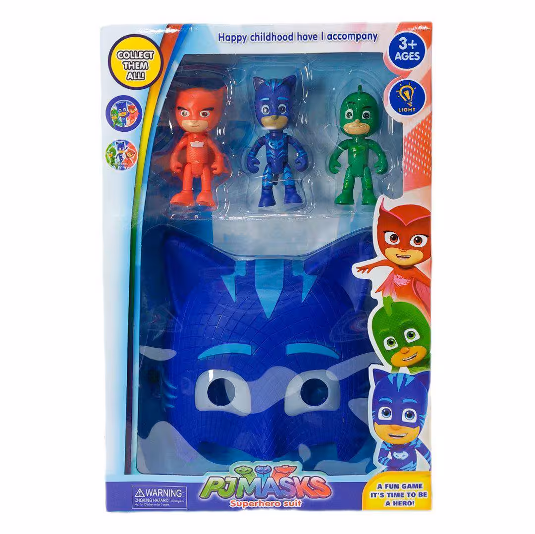 ماسک شخصیت pj به همراه فیگور ها