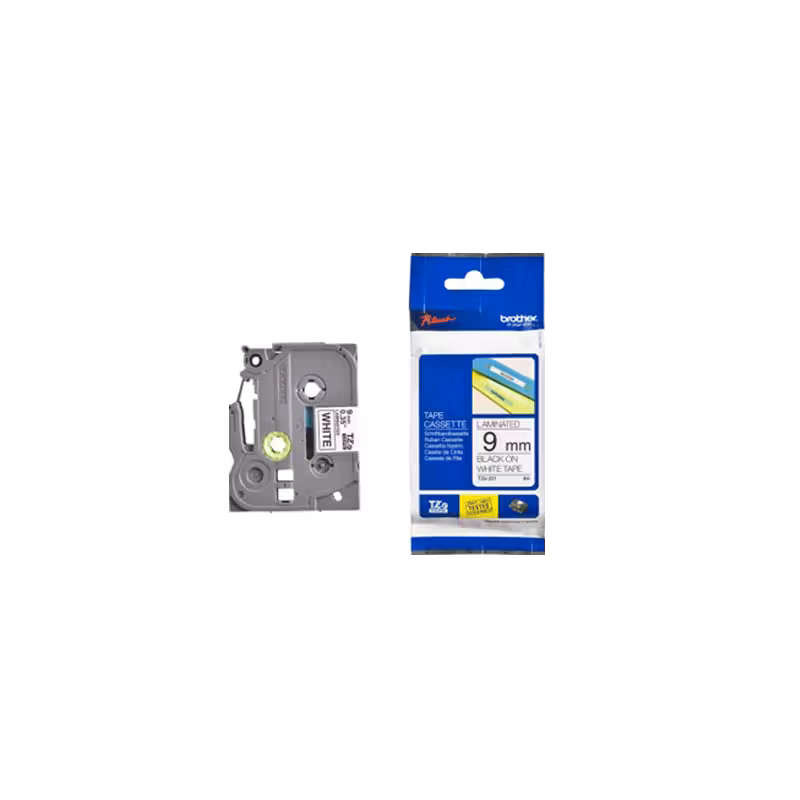 TZE221 برچسب 9 میل پرینتر لیبل زن برادر سفید