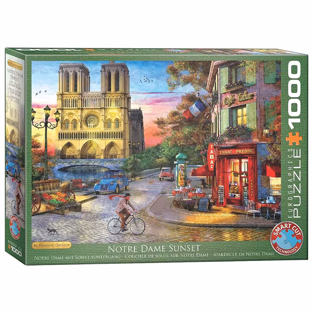 پازل 1000 قطعه Eurographics طرح نوتردام