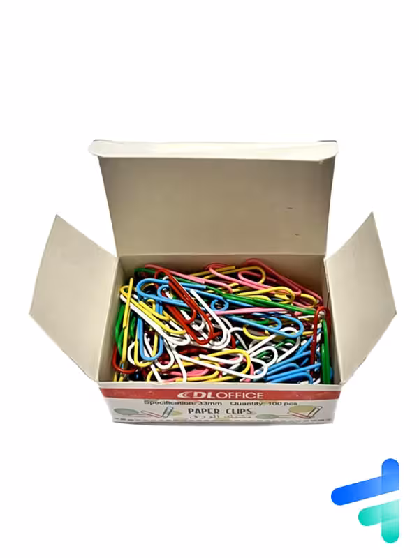 گیره کاغذ paper clips کلیپس کاغذ رنگی
