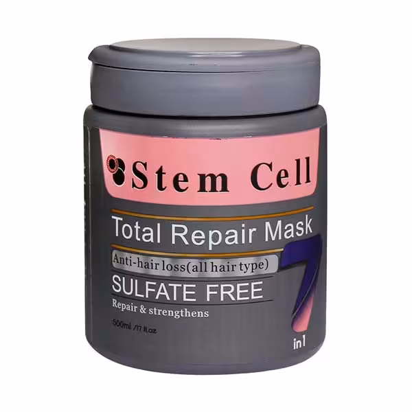 استم سل ماسک مو فری سولفات تقويت کننده و ضدريزش 7 کاره 500 میلی لیتر - داروکاو