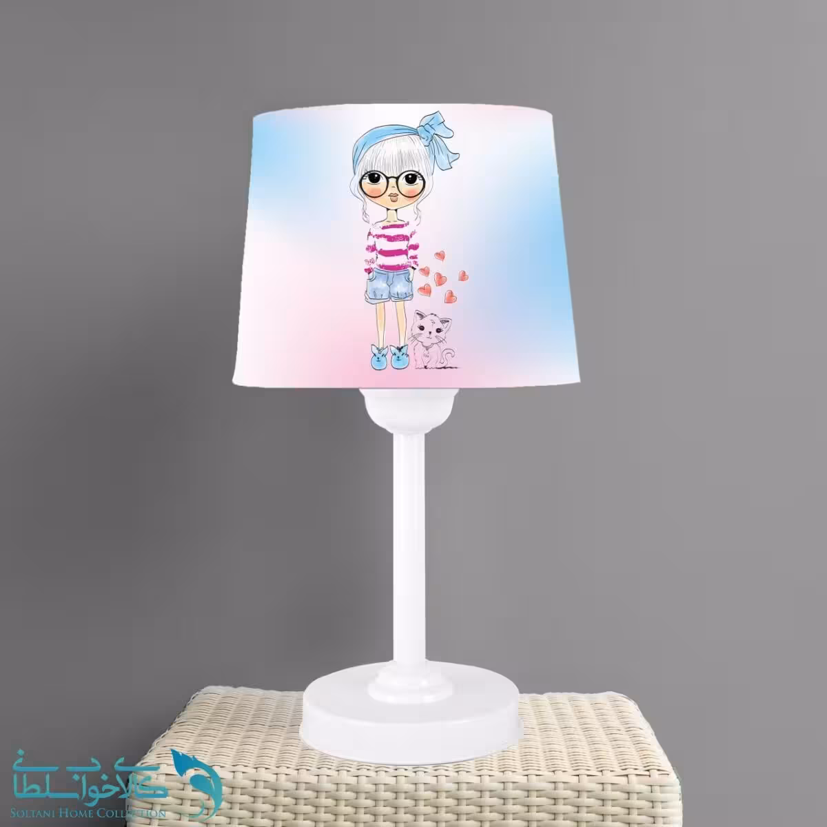 آباژور اتاق کودک طرح شایلی کد A1725