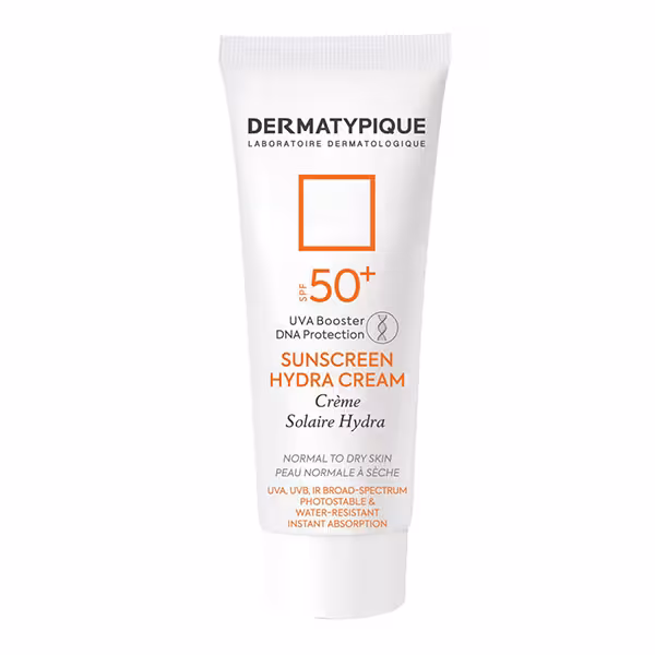 ضد آفتاب بی رنگ هیدرا مناسب پوست خشک  SPF50 درماتیپیک