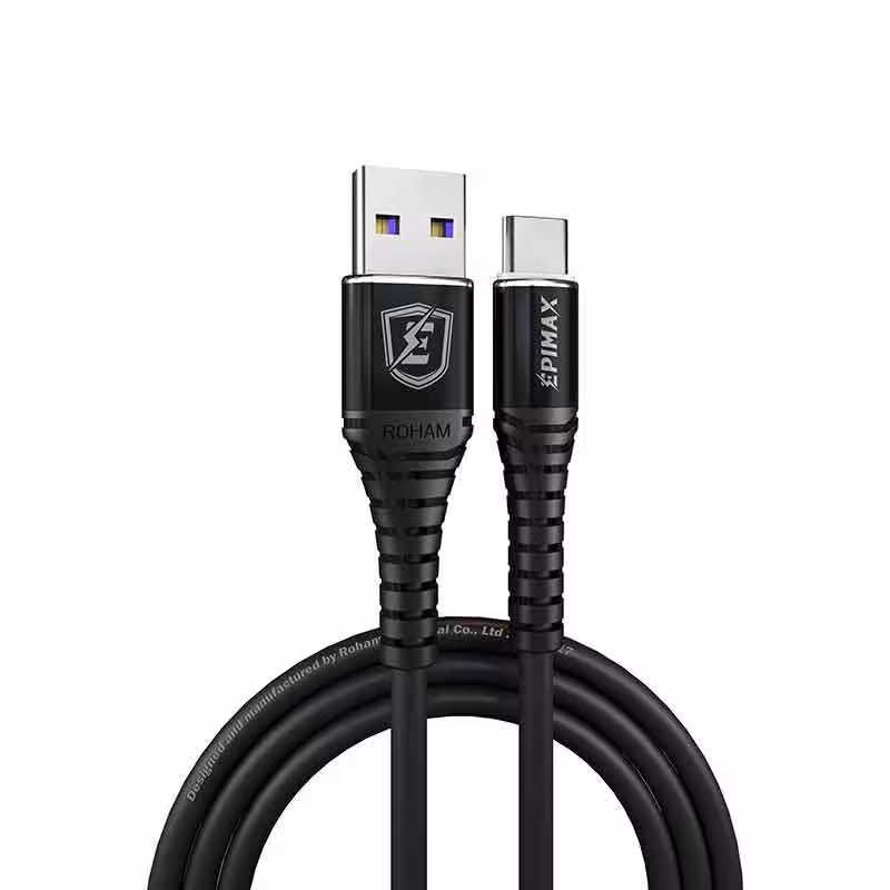 کابل شارژ تایپ سی اپی مکس مدل EC-30 طول 1 متر