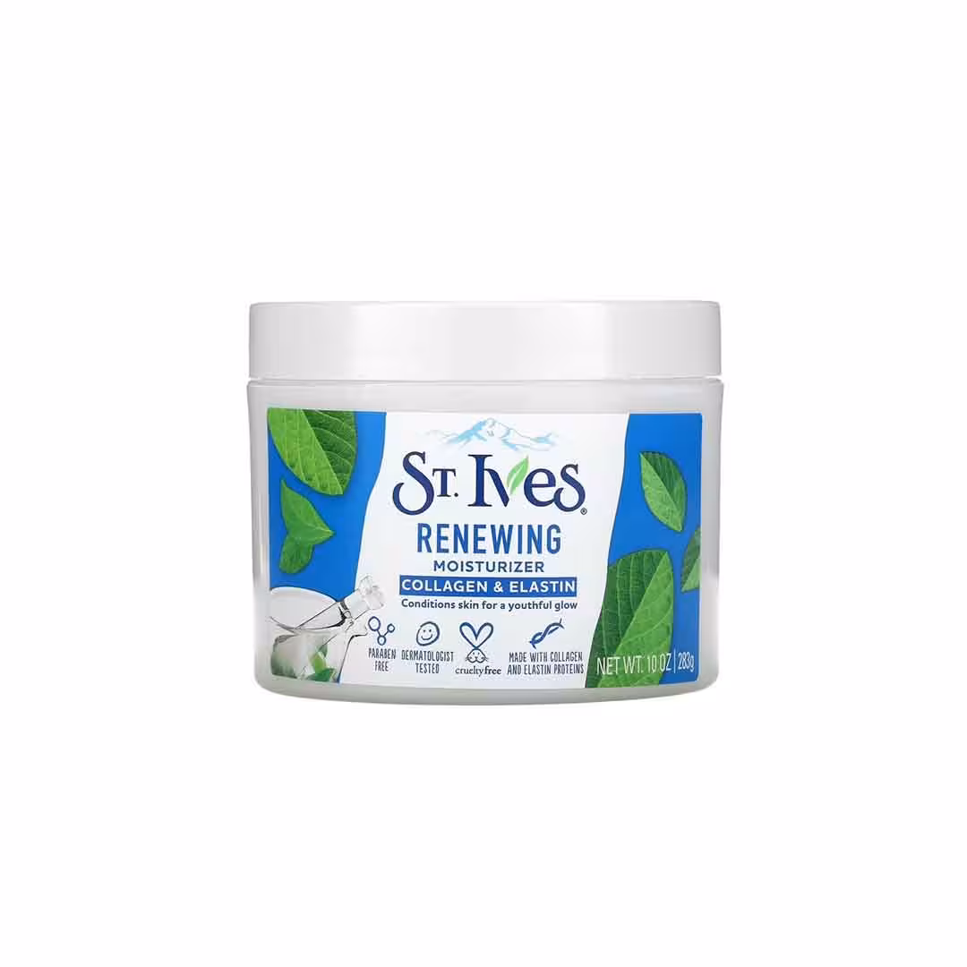 کرم آبرسان سینت آیوز مدل Renewing کلاژن و الاستین حجم 283 گرم