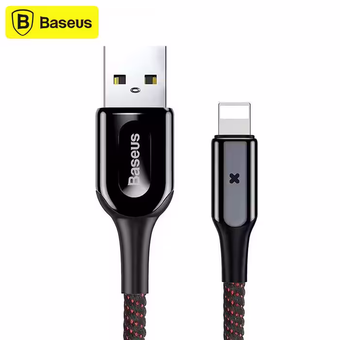 کابل شارژ لایتنینگ هوشمند بیسوس Baseus X-shaped Light Cable
