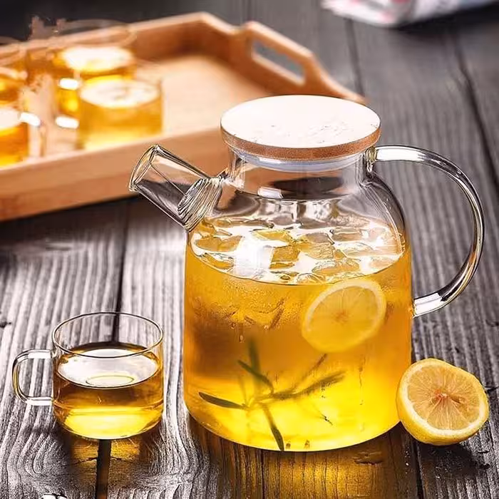 قوری درب بامبو 1800 سی سی