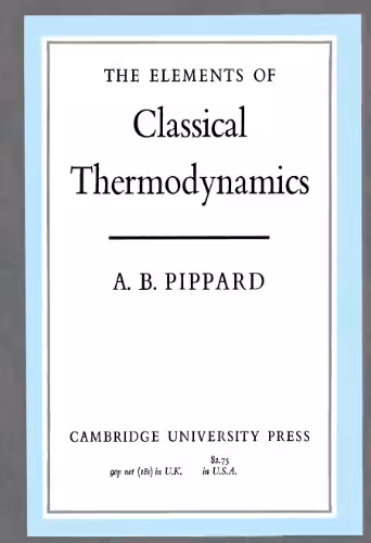 خرید و دانلود نسخه کامل کتاب Elements of classical thermodynamics