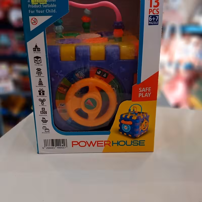 اسباب بازی، جعبه هوش، مناسب برای سن 3 سال به بالا