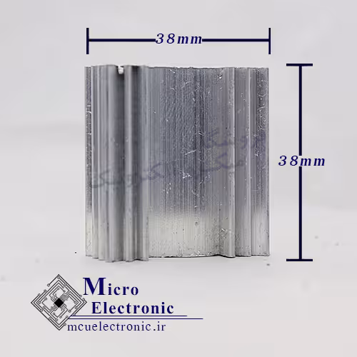 هیت سینک ترانزیستوری 3.8×3.8