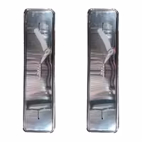 قاب پلاک مدل استیل بسته دو عددی