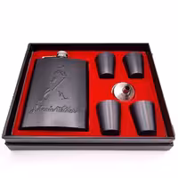 ست قمقمه جیبی 4 شات 240cc جانی واکر کد k530402