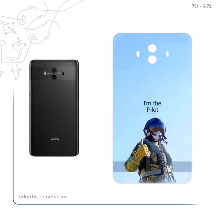 برچسب پوششی ماهوت مدل Pilot مناسب برای گوشی موبایل هوآوی Mate 10
