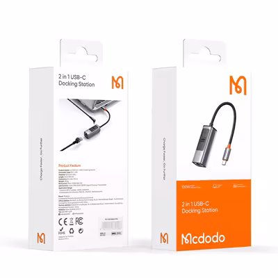 مبدل USB-C به LAN مک دودو مدل 1000Mbps HU-0680 