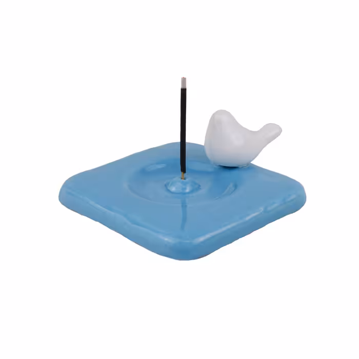 جاعودی سرامیکی طرح پرنده مدل مربع