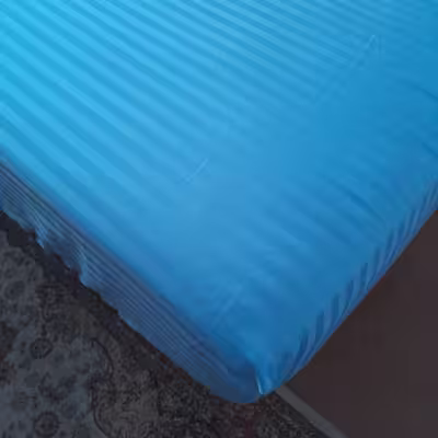 سرویس ملحفه مدل کشدار ni06034 طرح هتلی کد 180 دو نفره سه تکه