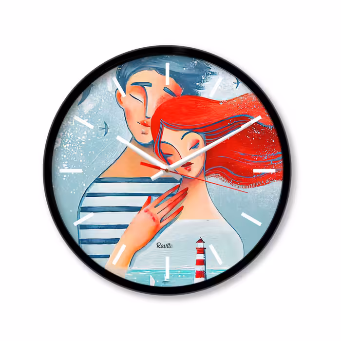 ساعت رومیزی مدل عاشقونه کد 3119