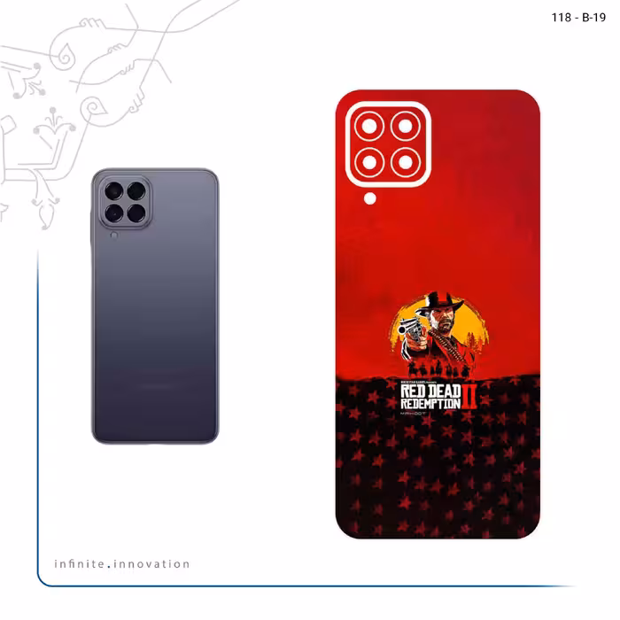 برچسب پوششی ماهوت مدل Red_Dead_Redemption_Game مناسب برای گوشی موبایل سامسونگ Galaxy M33