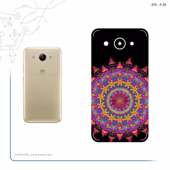 برچسب پوششی ماهوت مدل Mandala Design 5 مناسب برای گوشی موبایل هوآوی Y3 2017
