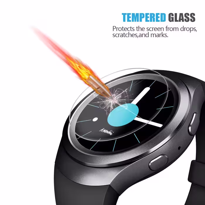 محافظ صفحه نمایش لاین مدل RB007 مناسب برای ساعت هوشمند سامسونگ Galaxy Watch Gear S2 بسته سه عددی