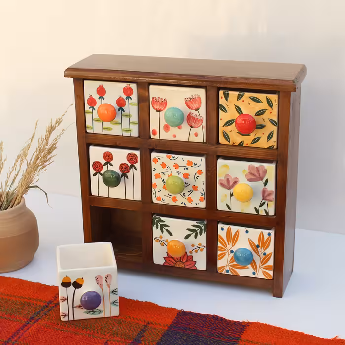 جای ادویه مدل کشویی کد lily09-1