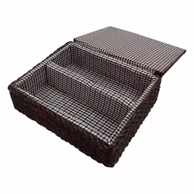 ارگانایزر مدل چوبی حصیری g-s231908