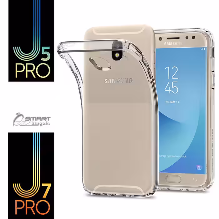 کاور مدل Clear TPU مناسب برای گوشی موبایل سامسونگ Galaxy J5 Pro / J530