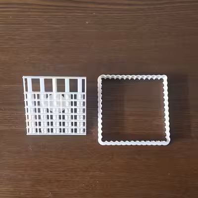 کاتر شیرینی پزی بهگز مدل تقویم عددی مجموعه 2 عددی