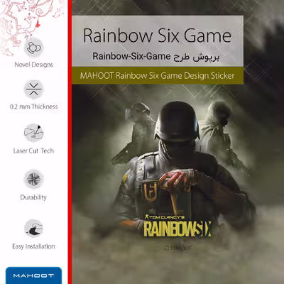 برچسب پوششی ماهوت مدل Rainbow-Six-Game مناسب برای تبلت شیائومی Mi Pad 4 2018