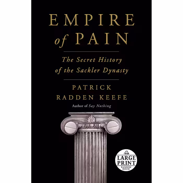 کتاب Empire of Pain اثر Patrick Radden Keefe انتشارات ‎ Doubleday