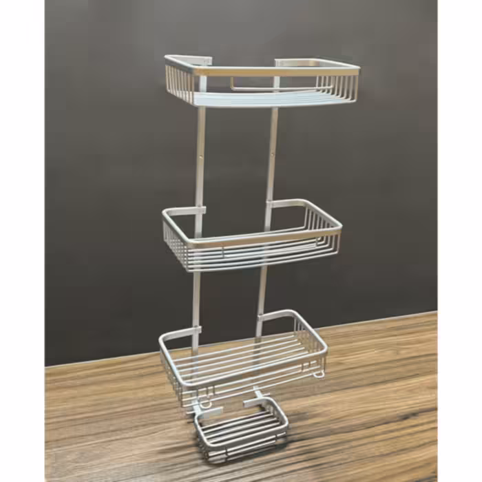 قفسه حمام مدل سیمی سه طبقه