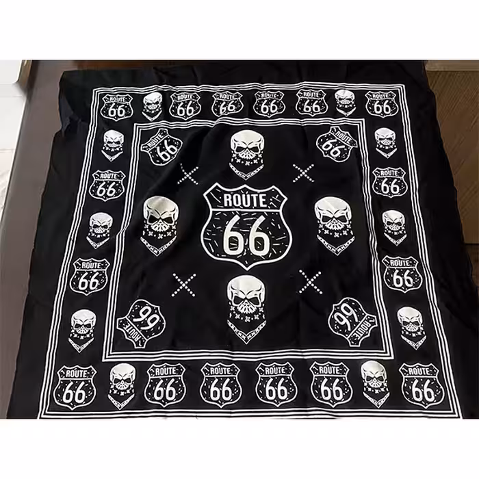 دستمال سر و گردن مدل اسکلت 66 کد 80001