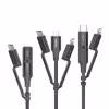 کابل تبدیل USB به microUSB/لایتنینگ/USB-C باسئوس مدل CA3IN1-ZY طول 1.2 متر