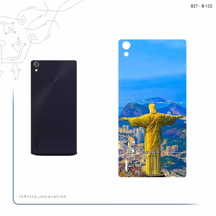 برچسب پوششی ماهوت مدل City of Rio de Janeiro مناسب برای گوشی موبایل هوآوی Ascend P7