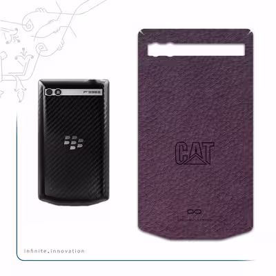 برچسب پوششی ماهوت مدل PL-CAT مناسب برای گوشی موبایل بلک بری P9983