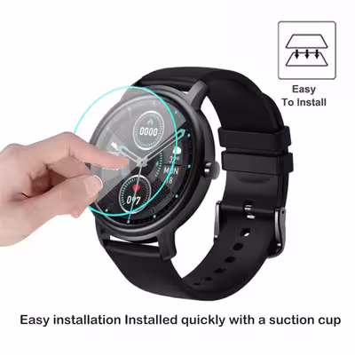 محافظ صفحه نمایش لاین مدل RB007 مناسب برای ساعت هوشمند شیائومی Watch Air بسته سه عددی