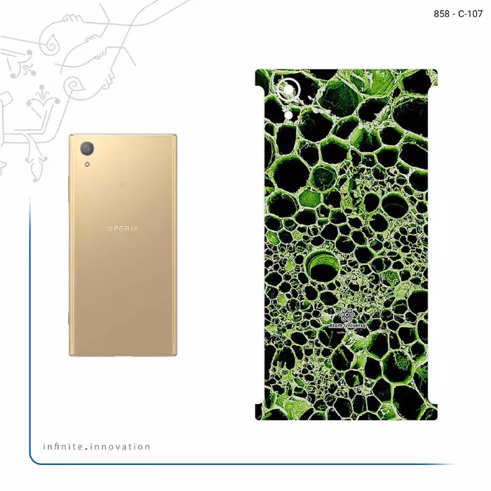 برچسب پوششی ماهوت مدل Atom Universe 4 مناسب برای گوشی موبایل سونی Xperia XA1 Plus