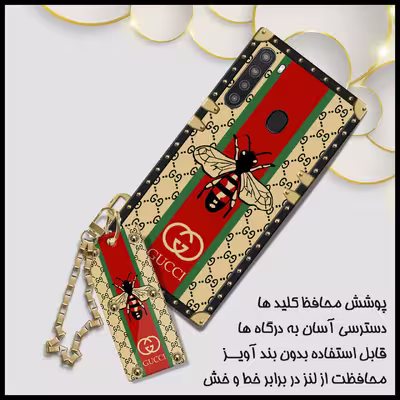 کاور مدل GUB مناسب برای گوشی موبایل سامسونگ Galaxy A21  به همراه آویز