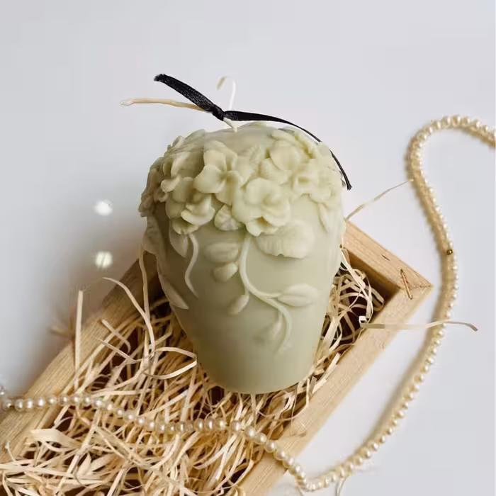 قالب شمع مدل باغ مارسلا گل بالا